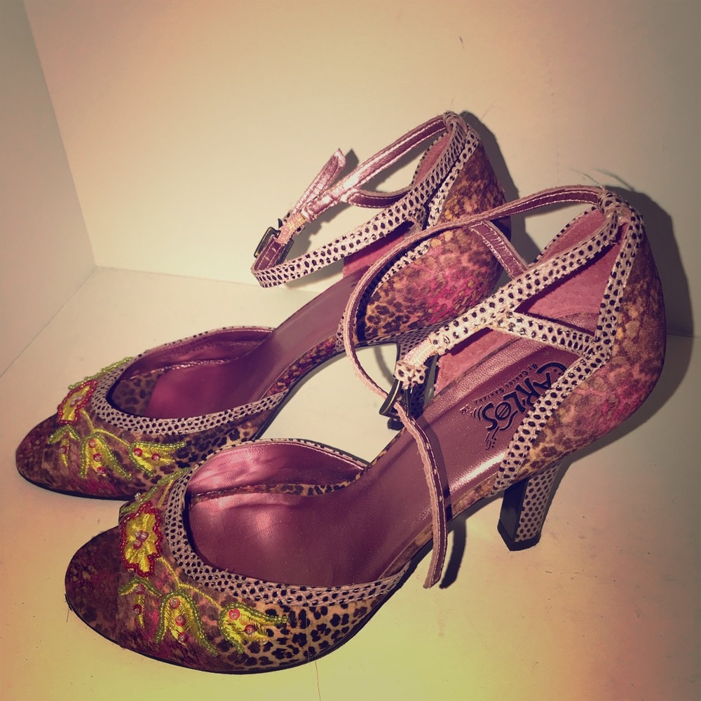 Carlos Santana Multi-colored heels